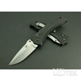 7Cr17 Stainless Steel Eagle Eye X2 Tactical Knife Folding Knife with G10 Handle UDTEK01380